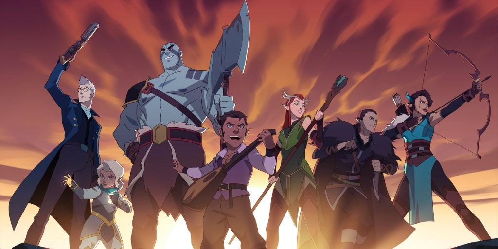 An entry image showing Critical Role's The Legend of Vox Machina show