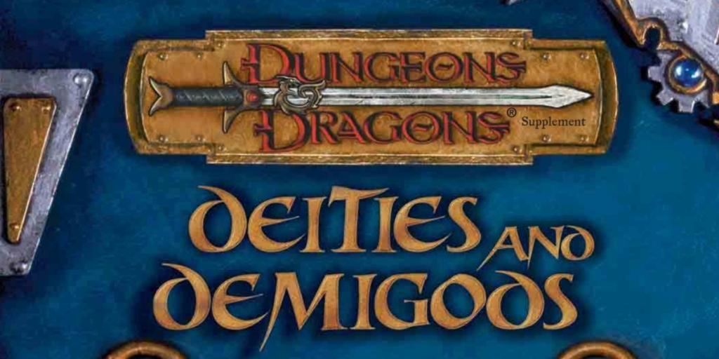 An entry image showing Deities and Demigods D&D 3.5 book